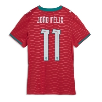 Camiseta Portugal Joao Felix #11 Primera Equipación Replica Mundial 2026 para mujer mangas cortas